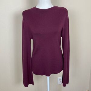 Halogen Split Sleeve Knit Sweater Size Small NWT‎ (B2)